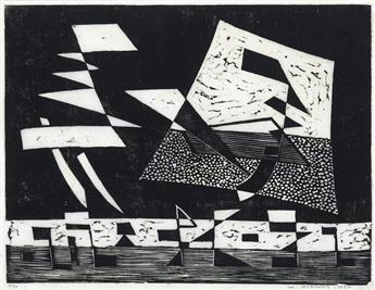 WERNER DREWES Two prints.